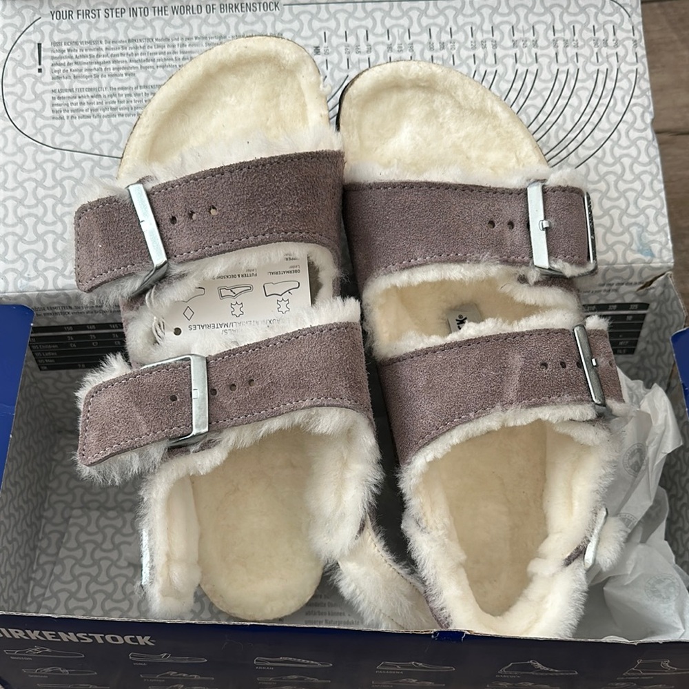 Birkenstock Milano Suede Shearing